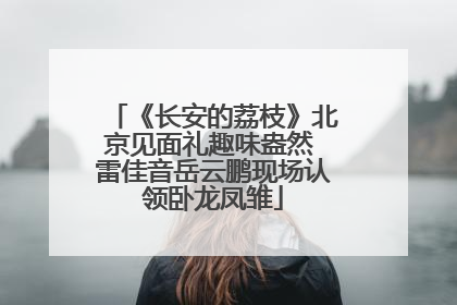 《长安的荔枝》北京见面礼趣味盎然 雷佳音岳云鹏现场认领卧龙凤雏