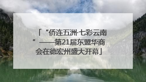 “侨连五洲·七彩云南”——第21届东盟华商会在德宏州盛大开幕