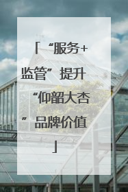 “服务+监管”提升“仰韶大杏”品牌价值