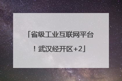 省级工业互联网平台！武汉经开区+2