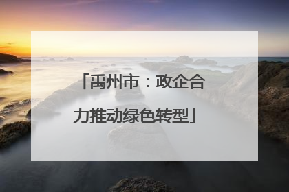 禹州市：政企合力推动绿色转型