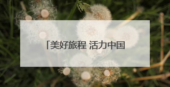 美好旅程 活力中国——旅游业一线观察