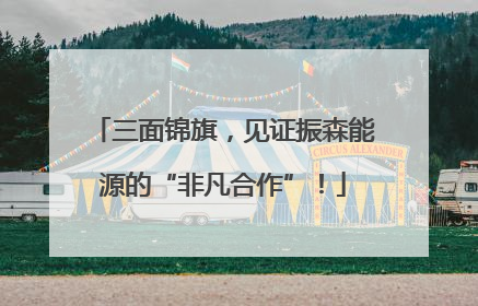三面锦旗，见证振森能源的“非凡合作”！