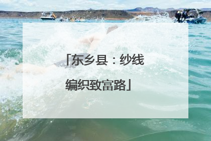 东乡县：纱线编织致富路