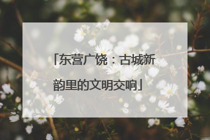 东营广饶：古城新韵里的文明交响