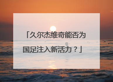 久尔杰维奇能否为国足注入新活力？