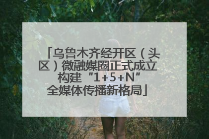 乌鲁木齐经开区（头区）微融媒圈正式成立 构建“1+5+N”全媒体传播新格局