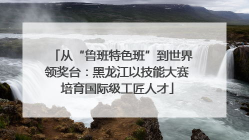 从“鲁班特色班”到世界领奖台：黑龙江以技能大赛培育国际级工匠人才
