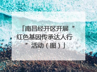 南昌经开区开展“红色基因传承达人行”活动（图）