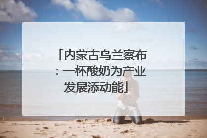 内蒙古乌兰察布：一杯酸奶为产业发展添动能