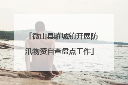 微山县驩城镇开展防汛物资自查盘点工作