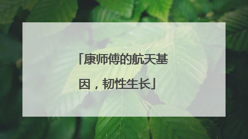 康师傅的航天基因，韧性生长