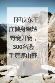 延庆东王庄健身跑越野赛开赛，300名选手竞逐山野