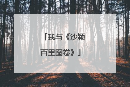 我与《沙颍百里图卷》