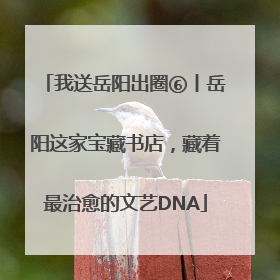 我送岳阳出圈⑥丨岳阳这家宝藏书店，藏着最治愈的文艺DNA