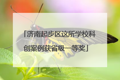 济南起步区这所学校科创案例获省级一等奖