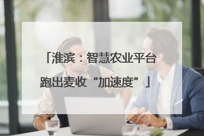 淮滨：智慧农业平台跑出麦收“加速度”