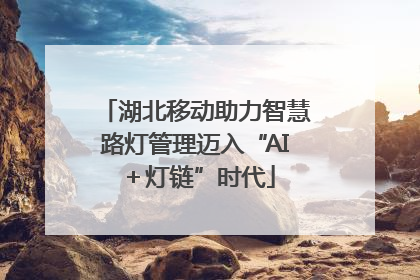 湖北移动助力智慧路灯管理迈入“AI＋灯链”时代
