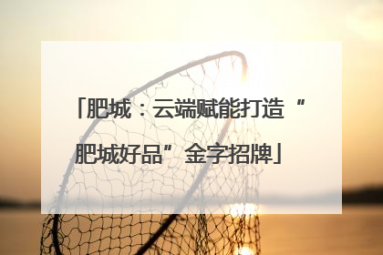 肥城：云端赋能打造“肥城好品”金字招牌