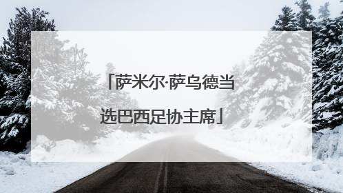 萨米尔·萨乌德当选巴西足协主席