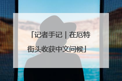 记者手记｜在厄特街头收获中文问候
