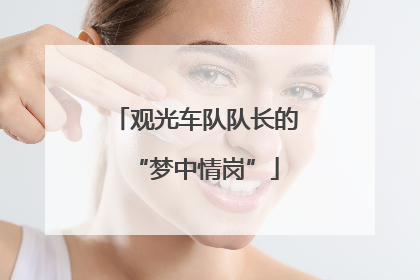 观光车队队长的“梦中情岗”