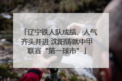 辽宁铁人队成绩、人气齐头并进 沈阳铸就中甲联赛“第一球市”