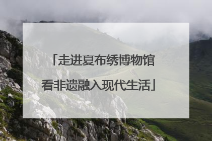 走进夏布绣博物馆 看非遗融入现代生活