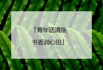青年话清廉 书香润心田