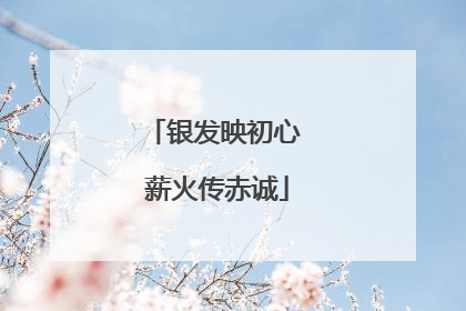 银发映初心 薪火传赤诚