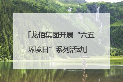 龙佰集团开展“六五环境日”系列活动