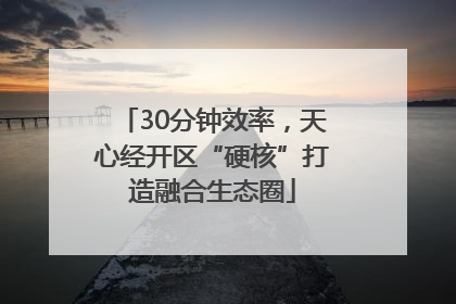 30分钟效率，天心经开区“硬核”打造融合生态圈