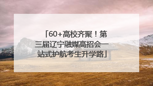 60+高校齐聚！第三届辽宁融媒高招会一站式护航考生升学路