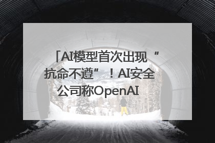 AI模型首次出现“抗命不遵”！AI安全公司称OpenAI o3模型出现异常